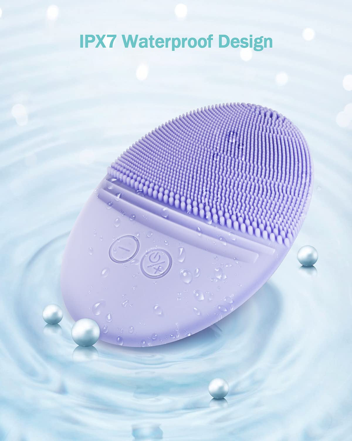 Facial Cleansing Brush + Facial Steamer Bundle – Dual-Device Skincare Set for Deep Cleaning & Hydration