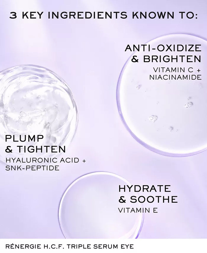 3-Pc. Rã©Nergie H.C.F. Triple Serum Discovery Set – Hydration, Brightening & Anti-Aging Skincare Sampler