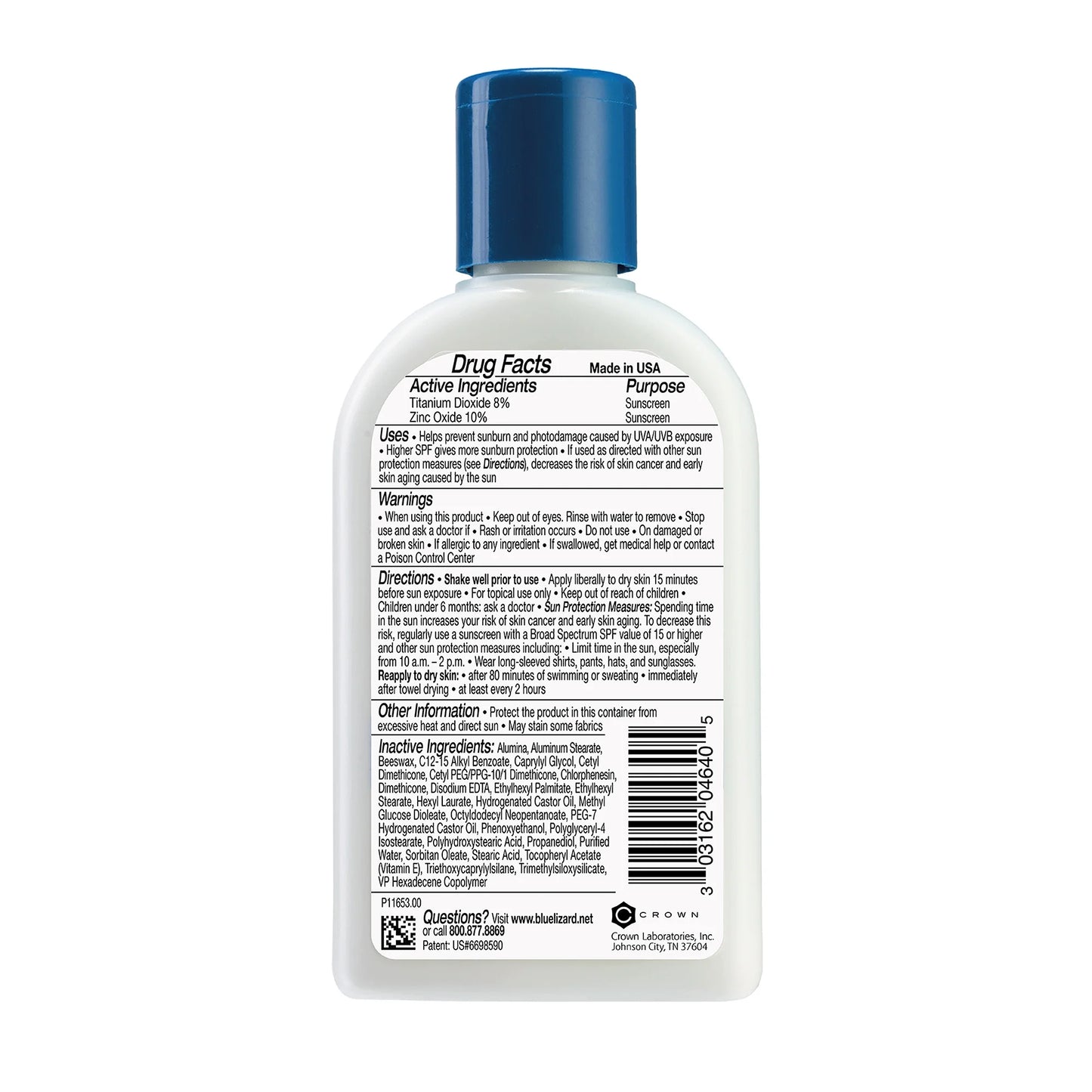 Sensitive SPF 50 Mineral Sunscreen Lotion, Broad Spectrum, All Ages, 5 Fl Oz
