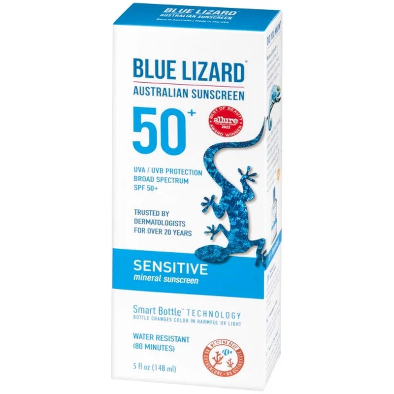 Sensitive SPF 50 Mineral Sunscreen Lotion, Broad Spectrum, All Ages, 5 Fl Oz