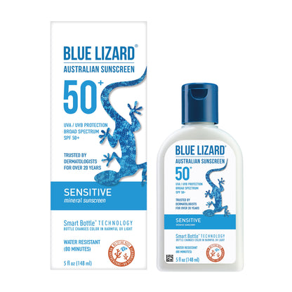 Sensitive SPF 50 Mineral Sunscreen Lotion, Broad Spectrum, All Ages, 5 Fl Oz