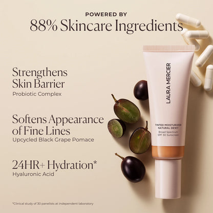 Tinted Moisturizer Natural Dewy SPF 30 – Sheer Coverage, Hydrating Broad Spectrum Protection