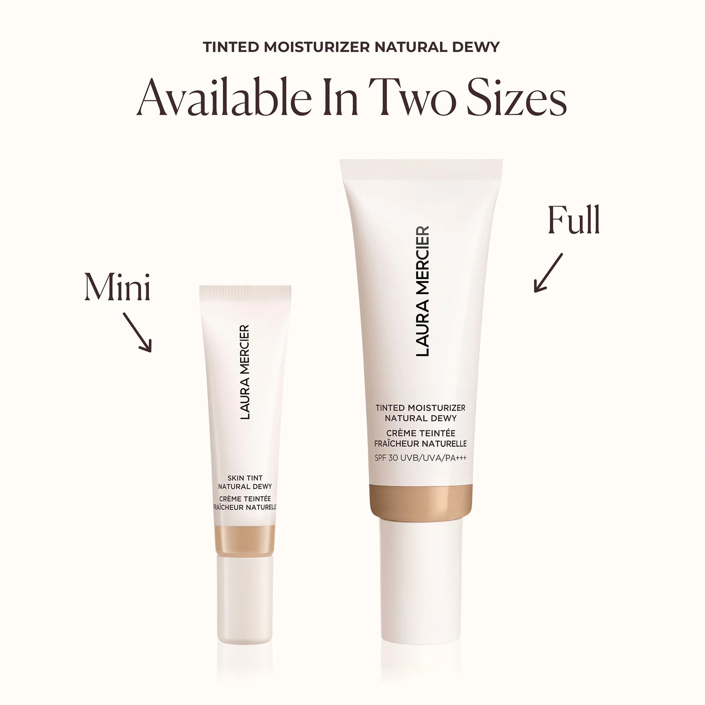 Tinted Moisturizer Natural Dewy SPF 30 – Sheer Coverage, Hydrating Broad Spectrum Protection