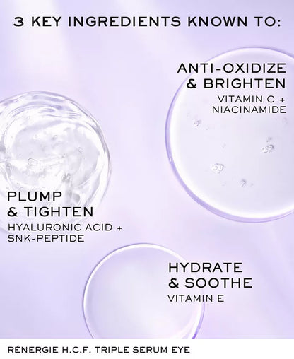 3-Pc. Rã©Nergie H.C.F. Triple Serum Discovery Set – Hydration, Brightening & Anti-Aging Skincare Sampler