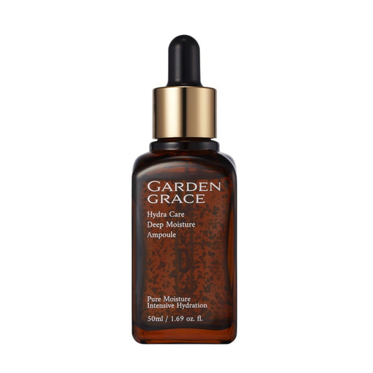 GARDENGRACE Hydra Care Deep Moisture Ampoule (Serum) – 50 mL / 1.69 Fl Oz | Rich Korean Skincare for Even Tone